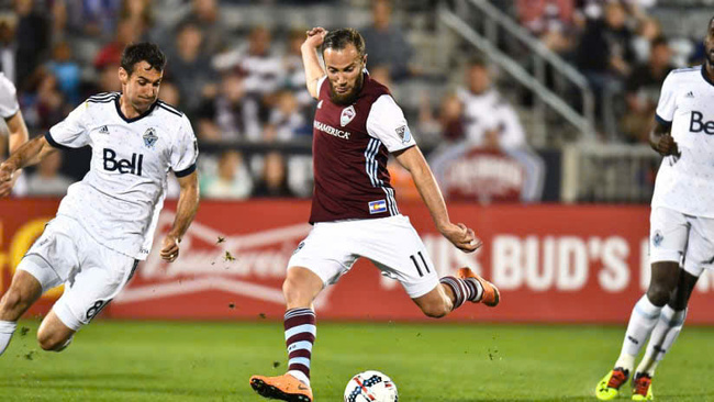 Màn thư hùng Colorado Rapids vs Vancouver Whitecaps
