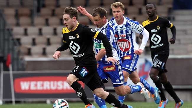 Màn thư hùng HJK Helsinki vs Ilves Tampere